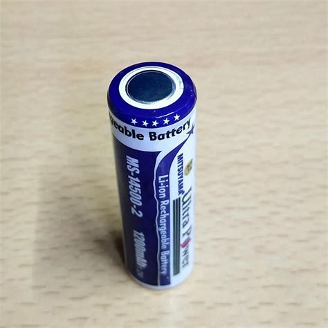 BATERAI RECHARGEABLE AA 1200MAH MITSUYAMA MS 14500 DATAR BISA BAYAR