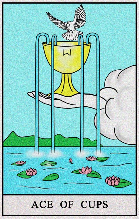 Ace Of Cups Tarot Card Meaning From Karina Collins