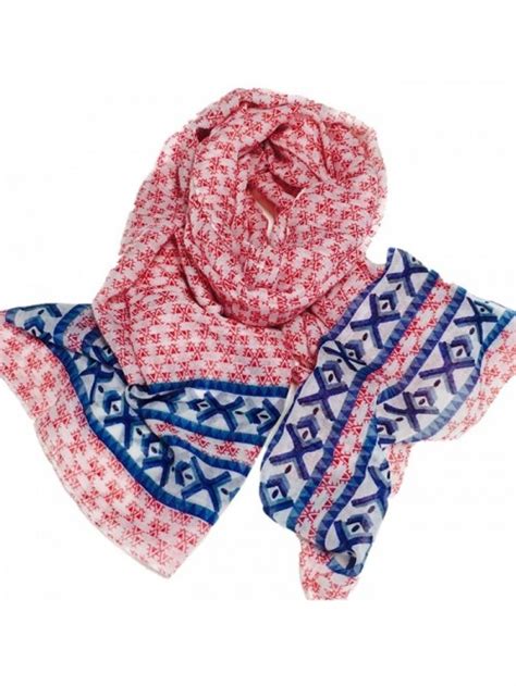 Infinity Scarf For Summer Women Lightweight Floral Print Chiffon Looped