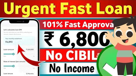 New Loan App No Cibil Score Loan No Income Proof Instant