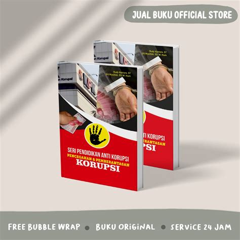 Jual Diskon Buku Seri Anti Korupsi Pendidikan Pencegahan Dan