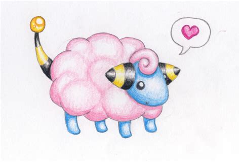 Shiny Mareep by Sarelipom on DeviantArt