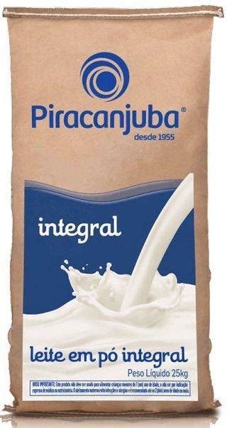 Leite em Pó Integral 25kg Piracanjuba LATICINIOS BELA VISTA LTDA F9