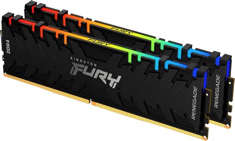 Kingston Fury Beast RGB 8GB 3200MT/s DDR4 CL16 Desktop Memory Single ...