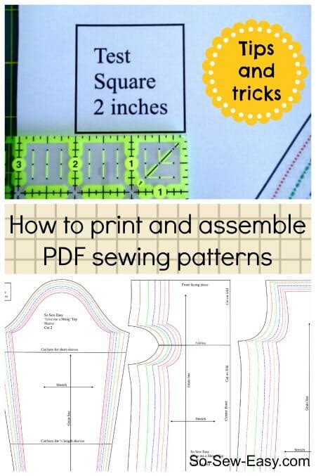 Printable Patterns For Sewing