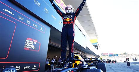 F1 GP Giappone Red Bull Campione Del Mondo Verstappen Che Anno