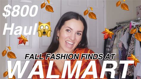 Record Biggest Walmart Fall Haul Ever 🙀😍 800 Walmart Fall Fashion