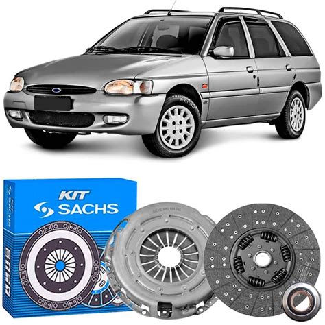 Kit Embreagem Ford Escort Sw 1 8 16v 97 A 2003 Sachs Submarino