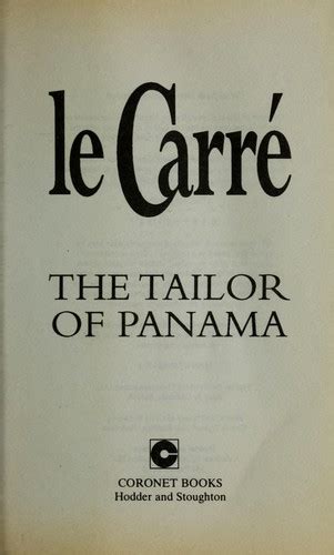 The tailor of Panama by John le Carré | Open Library