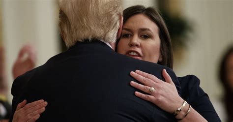 Trumps Loyale Sprecherin Sanders Verlässt Das Weiße Haus Snat