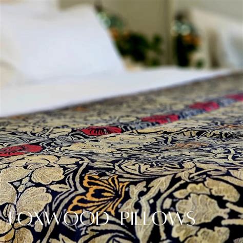 William Morris Bedspread, Cotton Sateen Duvet Cover, Queen, California ...