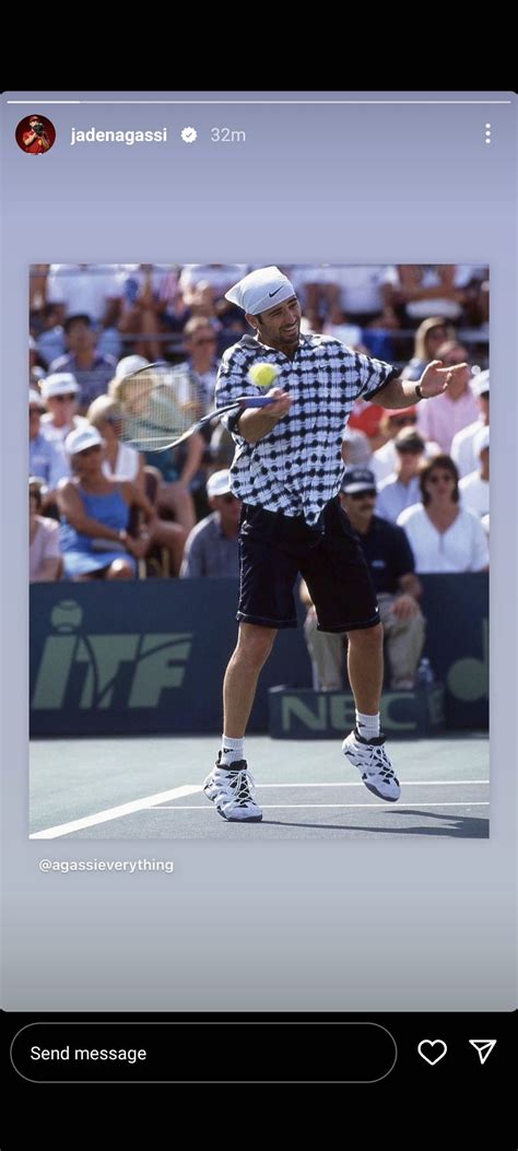 Andre Agassi's son Jaden Agassi revisits his father's 1995 dominant summer