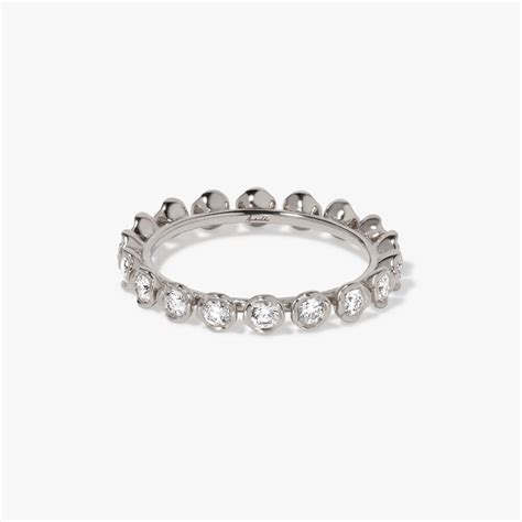 Marguerite 18ct White Gold Diamond Eternity Ring — Annoushka Uk