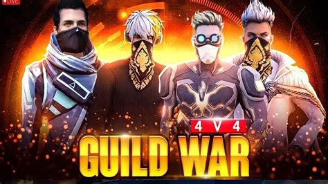 Free Fire Live In Telugu Vs Vs V Guild Wars Ps