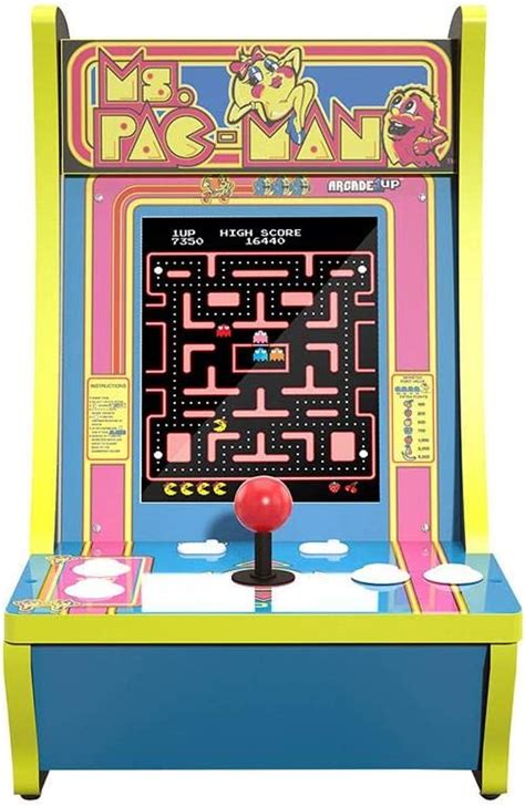 Amazon Msp Arcade Up Ms Pac Man Counter Cade Games In Toys