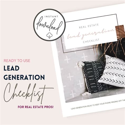 Lead Generation Printable Cute