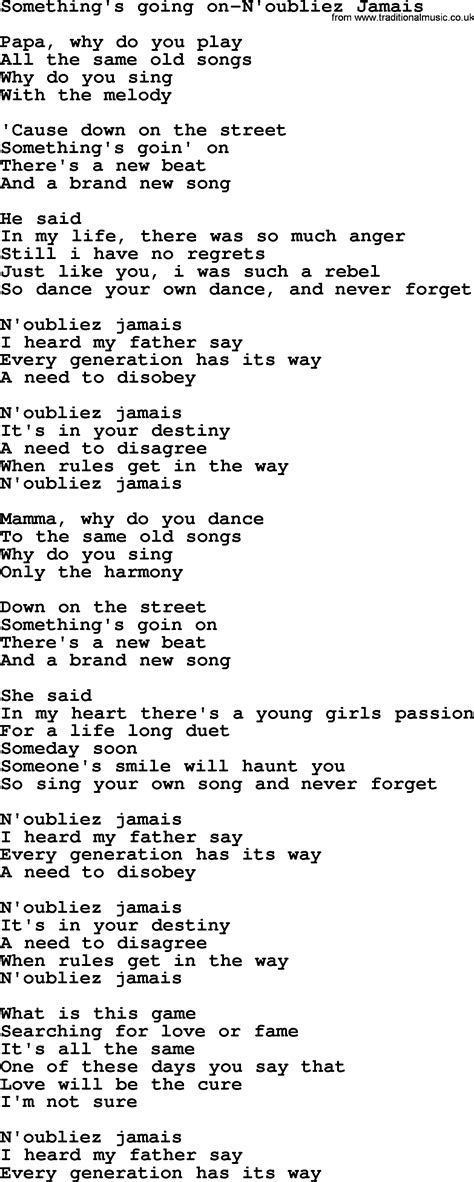 Something's Going On, by The Byrds - lyrics with pdf