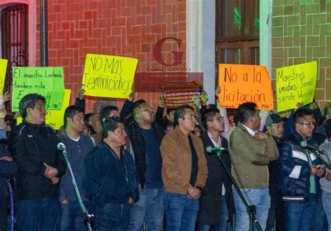 Cumplen Amago Sindicalizados Y Se Manifiestan En Noche Del Grito En Tlaxcala Cuarto De Guerra