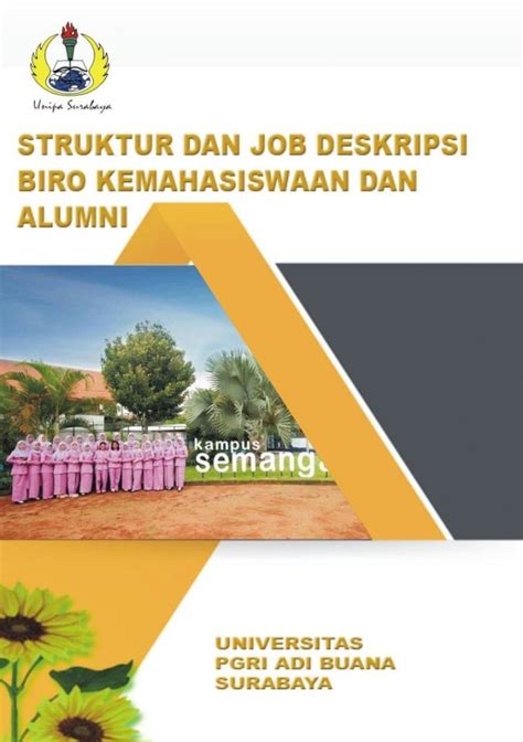 PDF Struktur Dan Job Deskripsi Biro Kemahasiswaan Dan Alumni