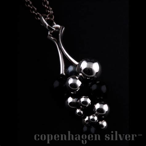Georg Jensen Sterling Silver Pendant # 258 | Copenhagen Silver