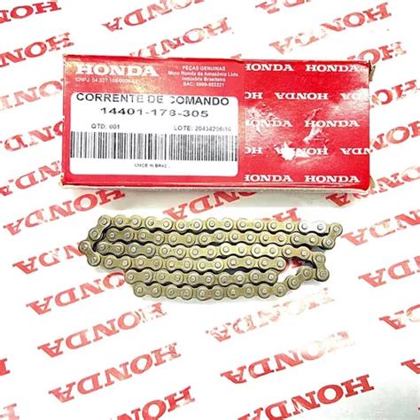 Corrente De Comando Biz 100 Pop 100 Original Honda 84 Elos