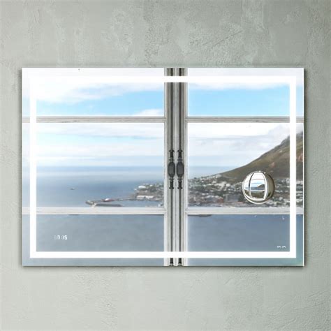 Зеркало с подсветкой в ванную прямоугольное 100 AM.PM Gem M91AMOX1003WG ...