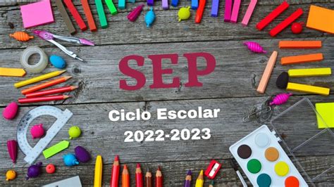 Sep Listas De útiles Escolares Para El Ciclo Escolar 2022 2023 Glucmx