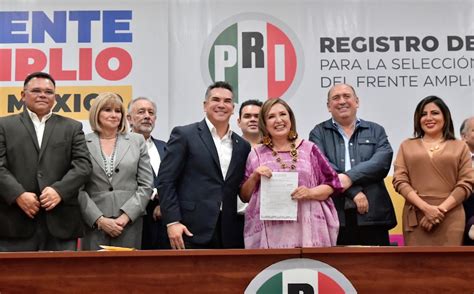 Pri Cierra Filas Con X Chitl G Lvez Por Candidatura Presidencial