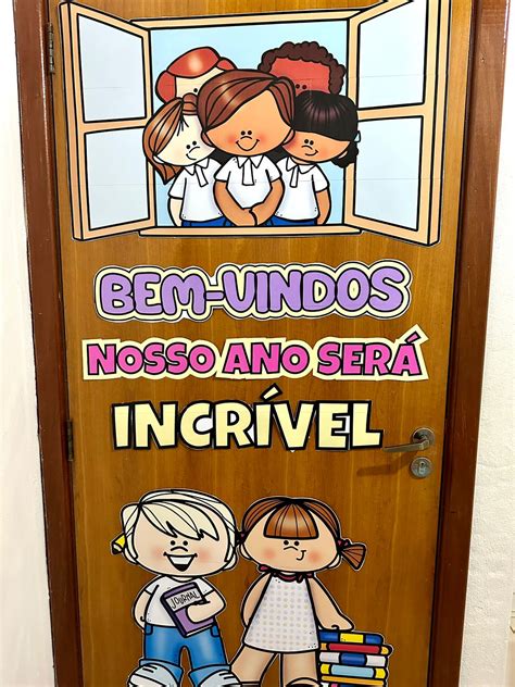 Decoração de Porta Aula Turbinada Loja de Recursos Pedagógicos