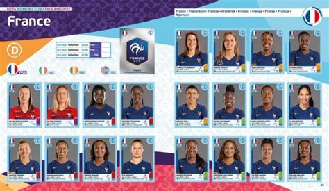 Lalbum Panini Spécial Euro Féminin 2022 Fait La Part Belle Aux Bleues