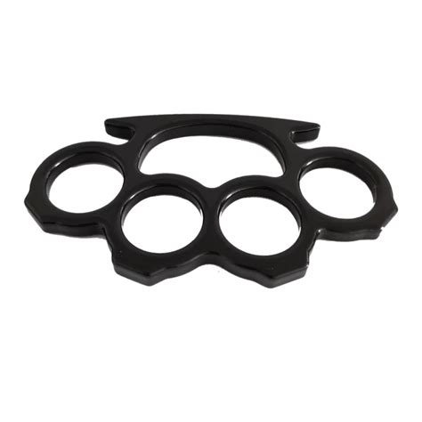 BLACK BRASS KNUCKLE 90G - Wicked Store