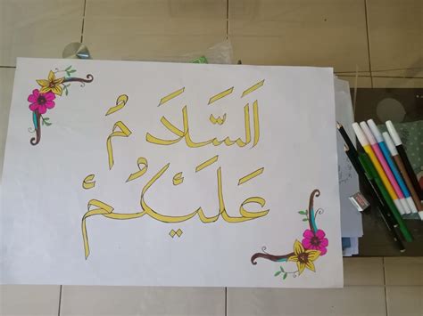 belajar kaligrafi praktis karya ilmiah
