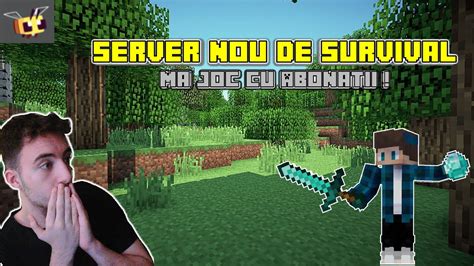 Live Ne Jucam Survival Cu Abonatii Minecraft Romania Youtube