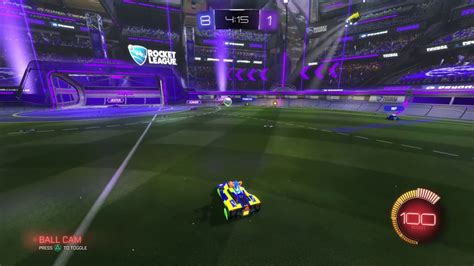 Rocket League Exhibition Match At Champions Field All Star Difficultly