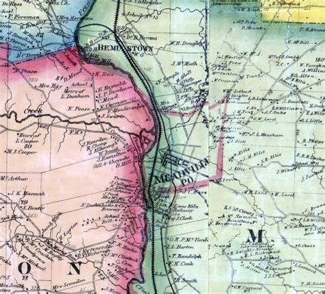 1865 Farm Line Map of Crawford County Pa From Actual Surveys - Etsy