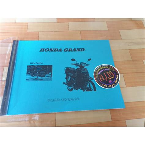 Jual Buku Part Katalog Catalog Copian Honda Grand Shopee Indonesia