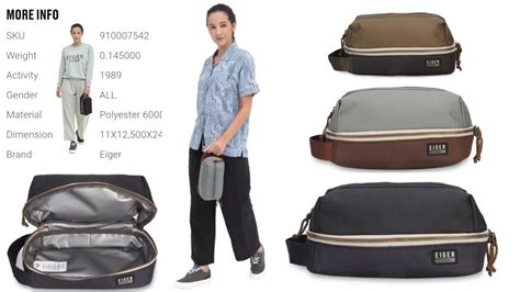 Eiger Wanderhaul Toiletry Kit L Tas Perlengkapan