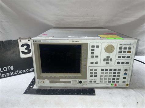 Hp 4155b Semiconductor Parameter Analyzer Bentley And Associates Llc