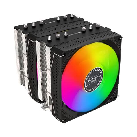 Двойной вентилятор Tower с 2 вентиляторами, 120 мм, ARGB RGB, радиатор ...