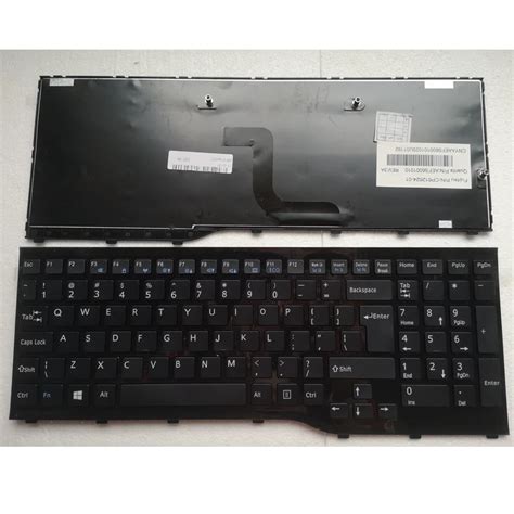 Ui Teclado Para Laptop Fujitsu Lifebook Ah552 Drive Novo Preto