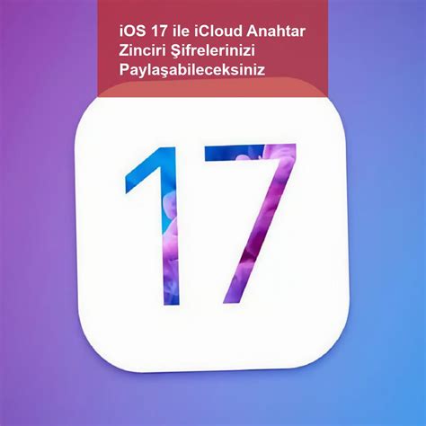 IOS 17 Ile ICloud Anahtar Zinciri Şifrelerinizi Paylaşabileceksiniz