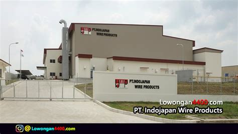 Lowongan Kerja PT Indojapan Wire Products IJWP Karawang