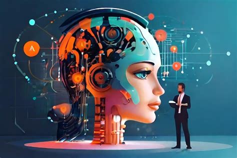 Premium Photo | Smart Era And Technology Operated By Artificial ...