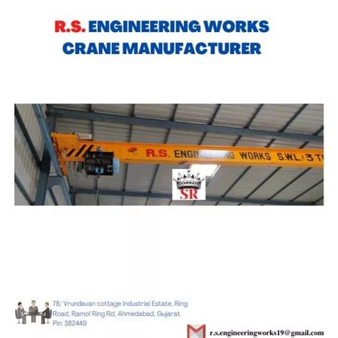 Pioneer Single Girder Eot Crane I Beam Type Manufacturer Supplier In