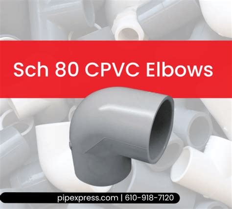 Sch Cpvc Elbows Pipe Xpress Inc