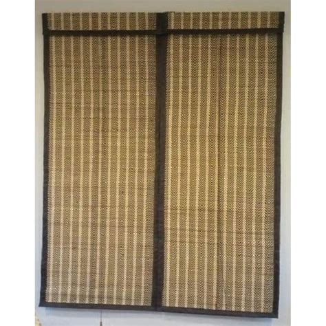 Brown Plain Bamboo Chick Blind 3mm Size 4ft X 5ft At Rs 37 Sq Ft In