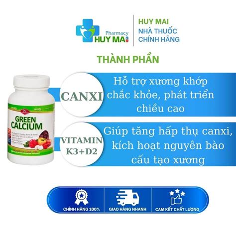 B Sung Canxi H U C Olympian Labs Green Calcium