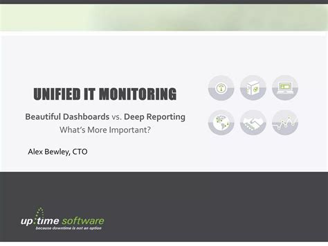 Unified IT Monitoring: Beautiful Dashboards vs. Deep Reporting - What’s