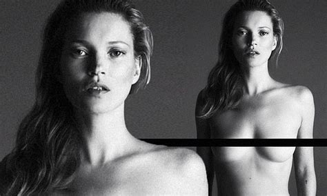 Naked Ambition Kate Moss Proves Her Supermodel Prowess Once Again In Stunning Topless Throwback