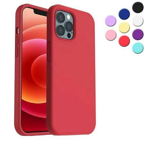 Walmart Iphone 1212 Pro 61 Inch Silicone Case Shock Absorbent Red